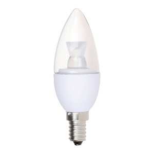 Simply Conserve 40-Watt Equivalent B11 Dimmable Quickstall Contractor Pack Candelabra LED Light Bulb Soft White (60-Pack) - 1 of 4