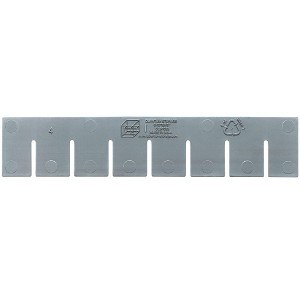 Quantum Storage Systems Long Divider, For Use With Dg91025, Gray (Pack Of 6), Made In Usa - 1 of 1