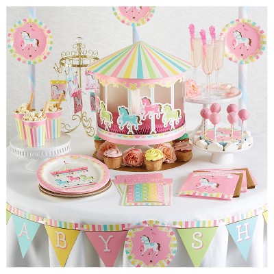 Carousel Birthday Party Supplies Collection Target