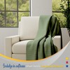 Color Sense 100% Cotton Warm & Cozy Super Soft Antimicrobial Matelasse Weave Blanket - 3 of 4