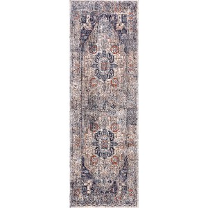 Nuloom Saffron Traditional Medallion Indoor Area Rug - 1 of 4