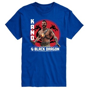 Men's - Mortal Kombat - Kano Black Dragon Short Sleeve Graphic T-Shirt - 1 of 4