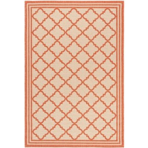 Linden LND121 Power Loomed Indoor/Outdoor Rugs - Safavieh - 1 of 4