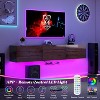 AMERLIFE Floating TV Stand with LED Lights and Power Outlet for TVs Up to 80" - 4 of 4