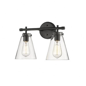 Millennium Lighting Aliza 2 - Light Vanity in  Matte Black - 1 of 1