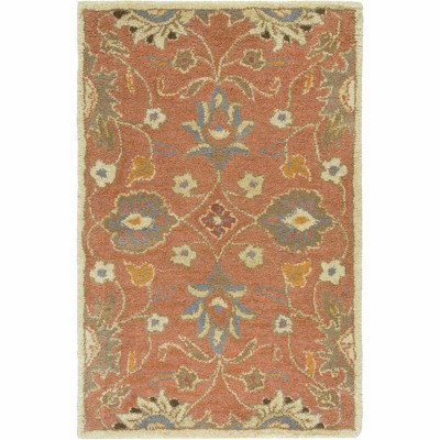 Hauteloom Conesus Burnt Orange 1112 Wool Area Rug