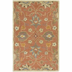 Hauteloom Conesus Burnt Orange 1112 Wool Area Rug - 1 of 4
