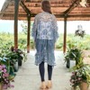 Anna-Kaci Women's Embroidered Floral Butterfly Crochet Drop Shoulder Cardigan - 2 of 4