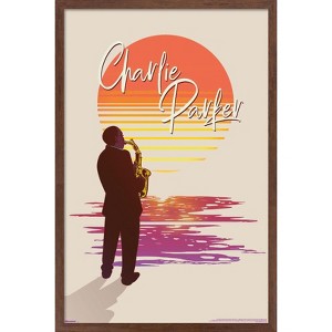 Trends International Charlie Parker - Sunset Framed Wall Poster Prints - 1 of 4