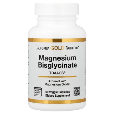 Magnesium Bisglycinate, High Absorption Albion Minerals, 60 Veggie Capsules