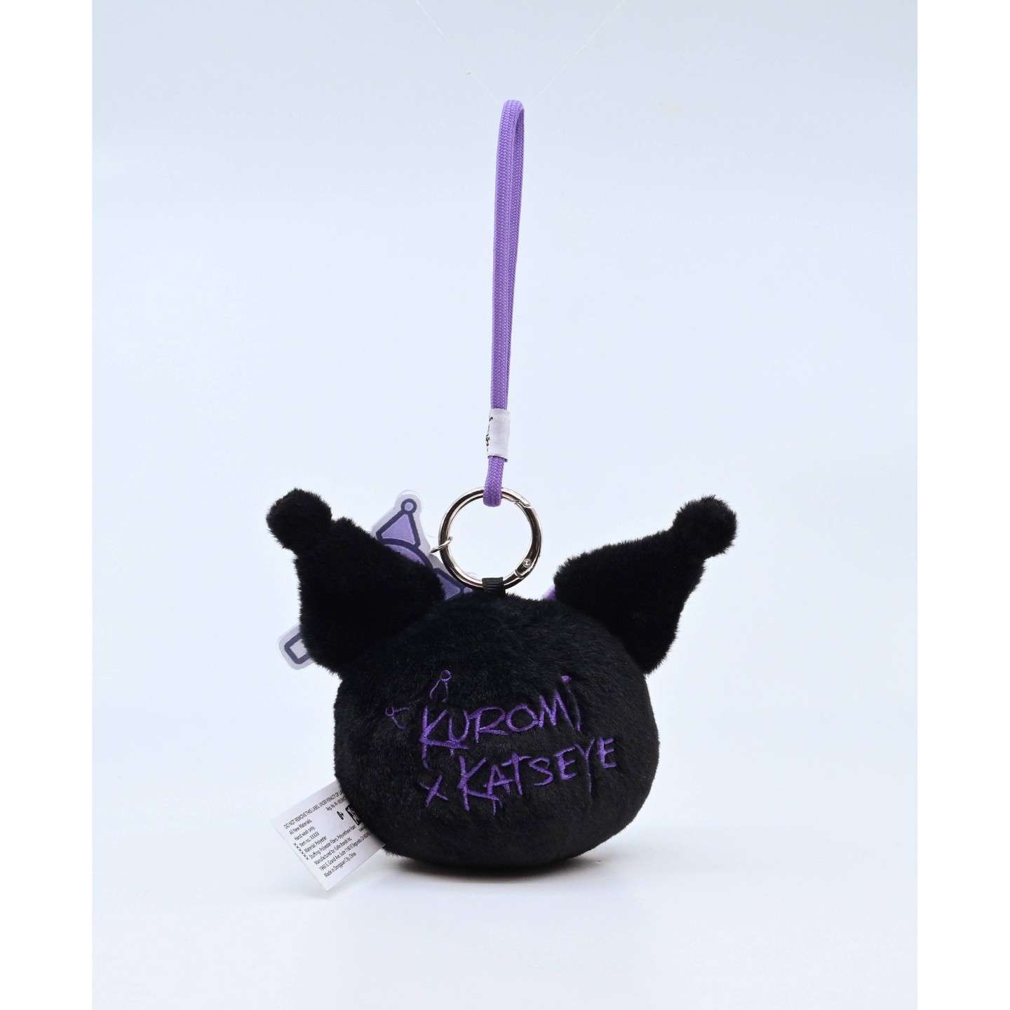 Брелок YuMe Kuromi x Katseye Plush Bag Charm with Lanyard — фото 2