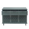 Sideboard Buffet Cabinets, Coffee Bar Cabinet with Metal Handle,  Accent Cabinet for Living Room - 4 of 4