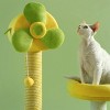 Boersma Multi-Level Cat Tower with Scratching Posts – Cat Climbing Tree with Hammocks, Viewing Perches, Hanging Toys, Jumping Platforms & for Cats - 4 of 4