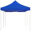 vidaXL Party Tent Blue 310 g/m² Oxford fabric with PVC coating 19.7x9.8 ft - 4 of 4