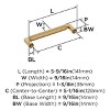 Amerock Balata Pull for Cabinets, Drawers, and Furniture - 3 of 4