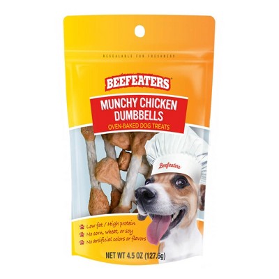 Beefeaters Munchy Chicken Dumbbells, 4.5oz, 6pk