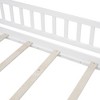 Kumasinova Solid Wood Twin/Full Bed Frame with Roof,Playhouse Style Floor Bed with Safety Rails,Twin/Full Size Bed Frame for Kids,Teens,Girls,Boys - 4 of 4