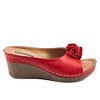 GC Shoes Sydney Flower Comfort Slide Wedge Sandals - 2 of 4
