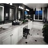 Progress Lighting Victorian Collection 3-Light Bath Fixture, Polished Chrome, Triplex Opal Glass Shade - 4 of 4