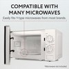 Impresa 11.25" Replacement Microwave Glass Plate - Clear Turntable Tray - 4 of 4