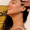 Cubic Zirconia Huggie Earrings 14k Gold Plated Tiny Earrings Small Huggie Hoop Earrings Simple Lightweight Hoops Gift for Women - 3 of 4