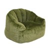 Lyngins Faux Fur Bean Bag Chairs for kids and Adults,Lazy Chairs with Armrests and Stuffed High-Density Foam for Living Room - 4 of 4