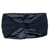 You Go Natural Satin Lined Knotted Headband - Black - 2 of 4