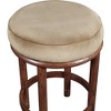 Meridian Furniture,Monette Beige Velvet Counter Stool - 3 of 4