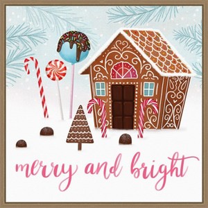 Amanti Art Sweet Holidays II by Victoria Borges Canvas Wall Art Print Framed 22-in. W x 22-in. H. - 1 of 4