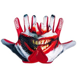 Battle Sports Chameleon Grin Football Receiver Gloves - 1 of 2