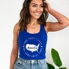Simply Sage Market Women's Land That I Love Circle Racerback Tank - 2 of 4