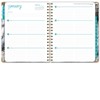 Global Printed Products Hardcover CY 2025 Fashion Planner - 8.5"x11" (Black Gold Marble) - 4 of 4