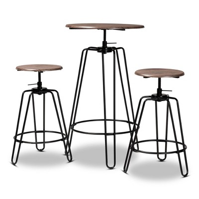 High Table Sets : Brown 5 Piece Dining Table Set High Pub Table Set With 4 Bar Stools Dining Sets Furniture - Shop for high table with stools online at target.