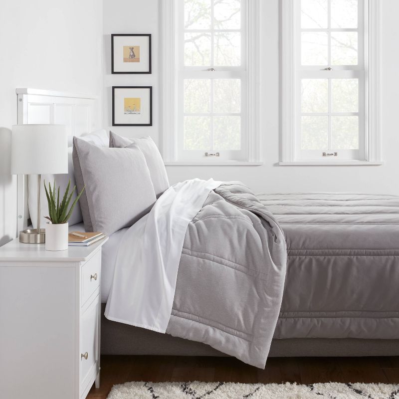 Lofty Microfiber Comforter - Room Essentials™, 4 of 8