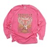 Simply Sage Market Women's Nashville Guitar Wings Long Sleeve Garment Dyed Tee - image 3 of 4