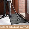 Durable Front Door Doormat 48x36 Inch Heavy Duty Indoor Outdoor Low Profile Stain Fade Resistant Shoe Scraper High Traffic Area - 4 of 4