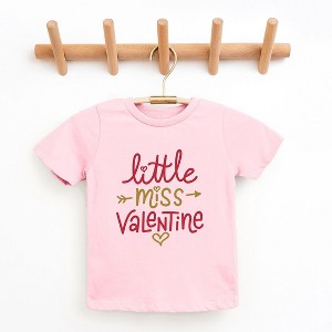 The Juniper Shop Little Miss Valentine Youth Short Sleeve Tee - 1 of 3