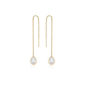 Barely There Crystal Dangle Earrings - Ettika - 1 of 2