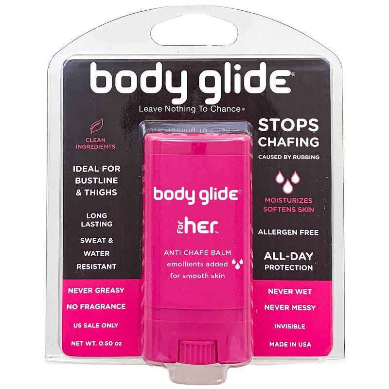 Body Glide For Her Anti Chafe and Moisturizing Balm, 3 of 9