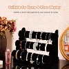 3 Tier Rack, Black Detachable Jewelry Display Stand T-Bar Necklace Storage Organizer - 3 of 4