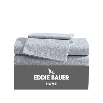 Eddie Bauer Little Blossom Grey Queen Sheet Set
