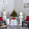 Nearly Natural 3-ft Colorado Mountain Pine Artificial Christmas Tree with 50 Lights. 171 Branches and Pine Cones - 3 of 4