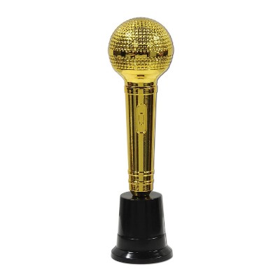 Beistle 8 1/2"" Microphone Award 2/Pack (57380) 