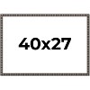 PosterPalooza | Deco Black Picture Frame - UV Acrylic, Backing Board, Hanging Hardware Included - 2 of 4