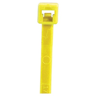 Box Partners Colored Cable Ties 50# 14" Fluorescent Yellow 1000/Case CT145J