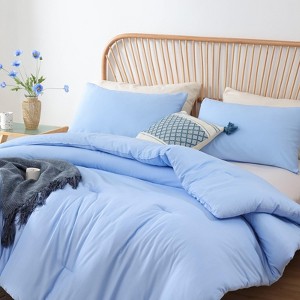 BAGOKIE Bedding Set with Comforter and Pillowcase - 1 of 4