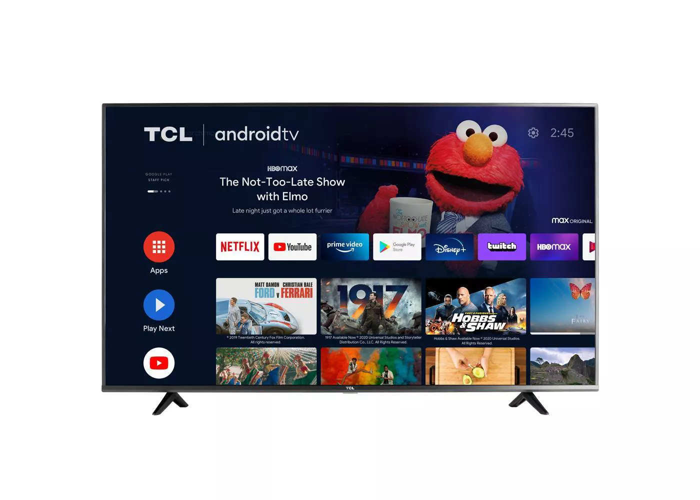 TCL 65" Class 4-Series 4K UHD HDR Smart Android TV – 65S434 - image 1 of 12