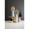 Kalalou Set of Two Painted Metal Christmas Angels – Holiday Decor - 4 of 4