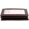 Generic RFID Slim Wallet Men Thin Bifold Front Pocket Wallet Genuine Leather Card Holder - 2 of 4