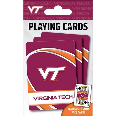 MasterPieces Officially Licensed NCAA Virginia Tech Hokies Playing Cards - 54 Card Deck for Adults